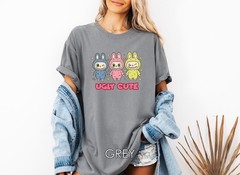 Labubu Ugly Cute Shirt Labubu Graphic Shirt Funny Labubu Lover Tee The Monsters