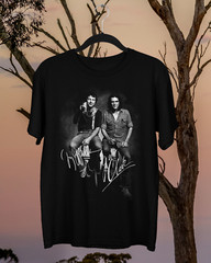 Signed Guy Clark Jerry Jeff Walker Shirt Classic Black Unisex S-234XL