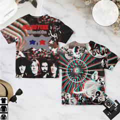Grand Funk Railroad Shinin’ On Album All Over Print S-5XL 3D Men Shirt SE1901