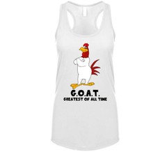 Foghorn Leghorn Greatest Of All Time Goat Cartoon Character Fan T Shirt