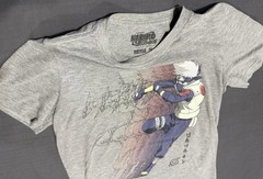 Naruto Shirt Shippuden Shines Jump Gray size Small S