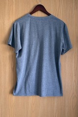 Fjallraven | Mens Large | 1960 Logo Crew Neck T-shirt Heather Gray Lightweight