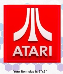 ATARI STICKERS 3×3 inch (10) PACK RETRO VINTAGE ** WORLDWIDE 🌐 SHIPPING **