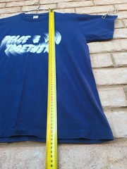 Vintage 80s Single Stitch Peace And Joy Together Glow In The Dark Rare T Size XL