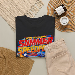 Summer Speedfest 2026 Tulsa Oklahoma Drag Racing Graphic T-Shirt