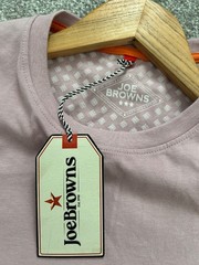 Joe Browns T Shirt NEW Large Pink Tiger Print Graphic Tee Casual Wear BNWT