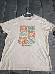 Off White Lee Jeans Size Large Tee Shirt