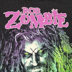 Rob Zombie T Shirt Mens LG Black Dragula Graphic Heavy Metal Tee grundge (T9)