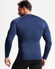 NELEUS Men’s 3 Pack Compression Shirt Athletic Running Shirts,5029,Black/Grey…