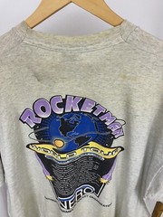 VTG Rockerman NERO Livin On The Edge Rocket Organization Tour T-Shirt XXL