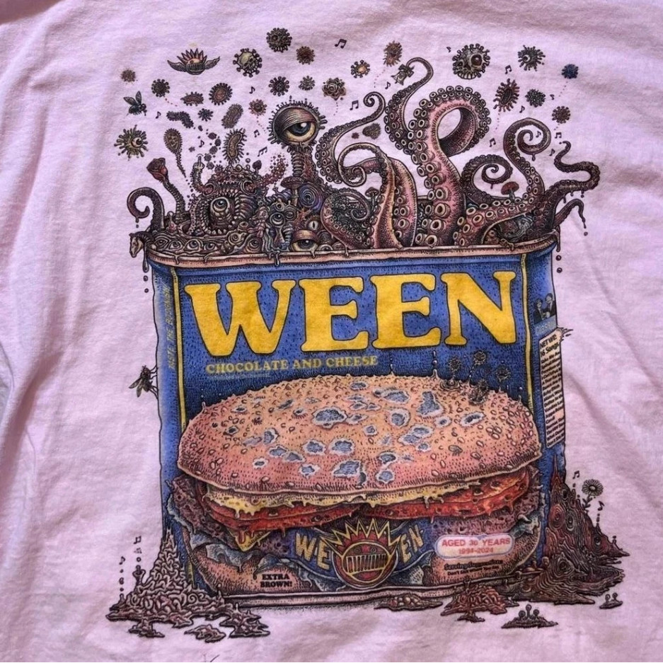 Remake Ween band 90s Light Pink Retro T shirt Unisex tee Classic style S-5XL