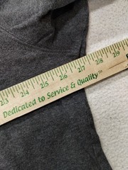 LL Bean Carefree Unshrinkable Mockneck Shirt 2XL Gray Warm Casual Outdoor 508112