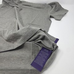 Ralph Lauren Purple Label Light Grey Stone Cotton T-Shirt Size Medium