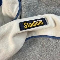 Akademiks Stadium Division AKS 9 Crew Graphic T-Shirt XXL Gray Y2K Embroidered