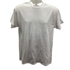 Gildan DryBlend 3 White Plain Short Sleeve Tee New without Tags