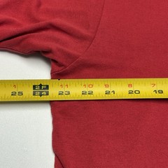 Vintage 90s Double Face Phys Ed T Shirt Mens XL Red/Yellow USA
