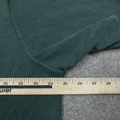RSQ T Shirt Men’s Size S Green Boxy Cropped Tee Crew Neck Short Sleeve Casual