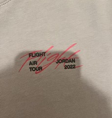 Jordan Flight Tour 2022 Long Sleeve Gray Shirt