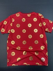 Drill Clothing Company T-Shirt Gold Metallic Medusa Heads Shirt Men Size Medium
