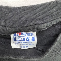 Mixed Nuts Men’s Shirt Large Black Single Stitch Art Graphic Hanes