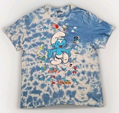 C Life Group Smurfs graphic tie-dye t-shirt Size XL(153)