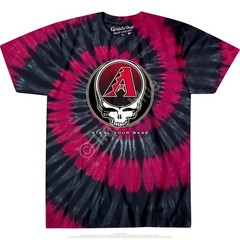 Arizona Diamondbacks Steal Your Base Tie-Dye T-Shirt — Grateful Dead Collab Styl