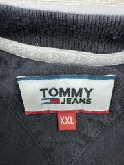 Tommy Jeans T-Shirt Black XXL Short Sleeve Pocket Cotton Round Neck