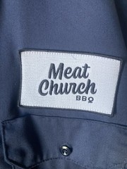 Dickies Meat Church Short Sleeve Button Down Work Shirt Mens Size XXL NWOT