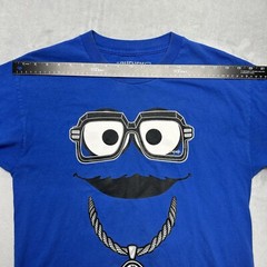 Rufnek Ill Street Cookie Monster T Shirt Glasses Chain Gangsta Men’s Large