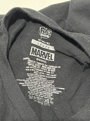 Funko Pop Tee Shirt Mens Large I AM GROOT Marvel Collector Corps Black.