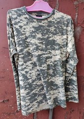 t-shirt summer Mil-tec camo Hunting fishing long sleeve