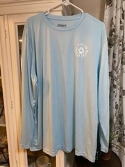 Pale Blue Great Wolf Lodge Shirt, XXL