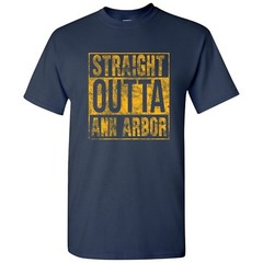 Straight Outta Ann Arbor – Hometown Sports Team FanUnisex T Shirt