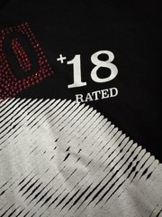 Inimigo Black Graphic T-Shirt Men’s Size S Rhinestone No Enemies No Character