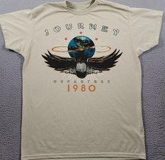 journey departures album tour 1980 rock-band vintage concert DNB03