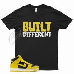 Black BUILT DIFF T Shirt to match J1 1 Maize Yellow Beginning Moments Pack