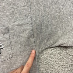 Harley Davidson Shirt Men’s Large Gray Bikercore Myrtle Beach Outdoor Biker VTG