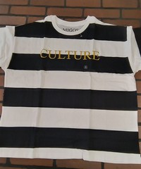 MIGOS – 2018 Embroidered Striped Culture shirt ~Licensed / Never Worn~ M L XL