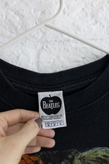 The Beatles Rubber Soul Graphic Band Tee Shirt Black | ©2007 Apple Corps | M