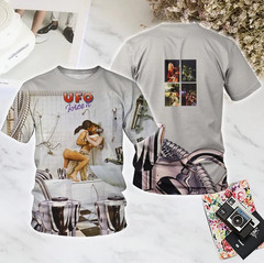 UFO Band Force It Album Cover 3D All Over Print Unisex AOP Shirt ZA825