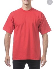 3 PACK PROCLUB PRO CLUB MENS PLAIN SHORT SLEEV T SHIRT HEAVYWEIGHT 100% COTTON