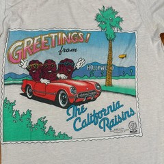 Rare California Raisins 90s Unisex Men Women Retro T shirt Unisex NH25267