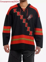 Nightmare on Elm Street Freddy Krueger Hockey Jersey Mens Large NEW!