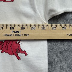 Vtg Fashion Victim Shirt Mens L Devil Sex Positions Fruit of the Loom AOP 90s