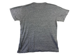 Russell Athletic Vintage Football T-Shirt 80s Gray Tri-Blend High School Champ
