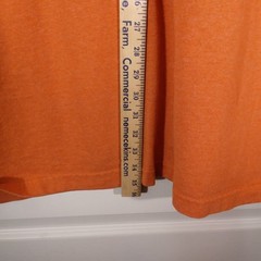 Carhartt tshirt mens 4XL XXXXL orange short sleeve crew neck pocket work wear