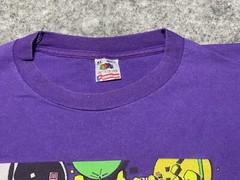 FIESTA San Antonio Texas FOTL Purple BOXY XL Single Stitch Party Shirt Margarita