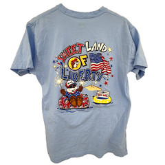 Buc-ee’s 4th Of July Sweet Land of Liberty Tee Patriotic TShirt Mens M Bucees