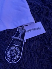 Chrome Hearts Men’s White Short Sleeve T-Shirt Size Small