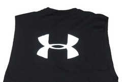 Under Armour Men’s Black Logo Graphic Sleeveless T-Shirt